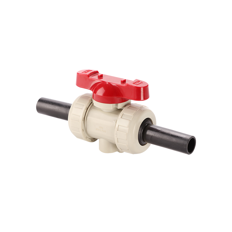 True Union Ball Valve for Serviceable Industrial Lines